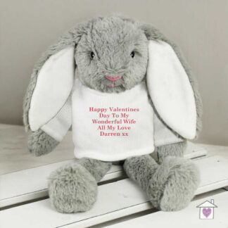 Personalised  Bunny Rabbit - Red