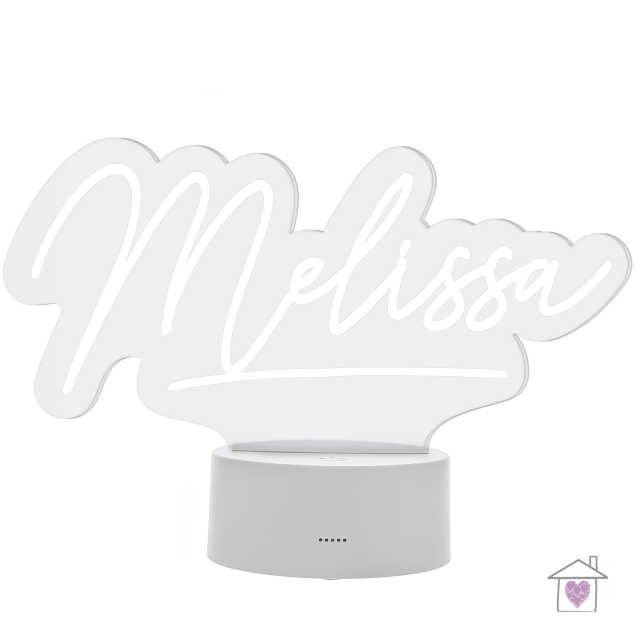Personalised Name LED Colour Changing Night Light - Image 2