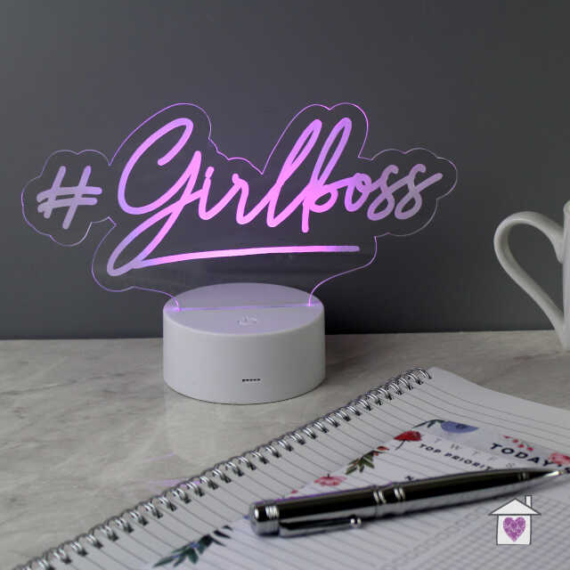 Personalised Name LED Colour Changing Night Light - Image 4