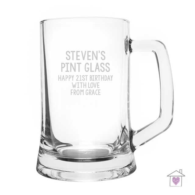 Personalised Free Text Pint Stern Tankard - Image 2