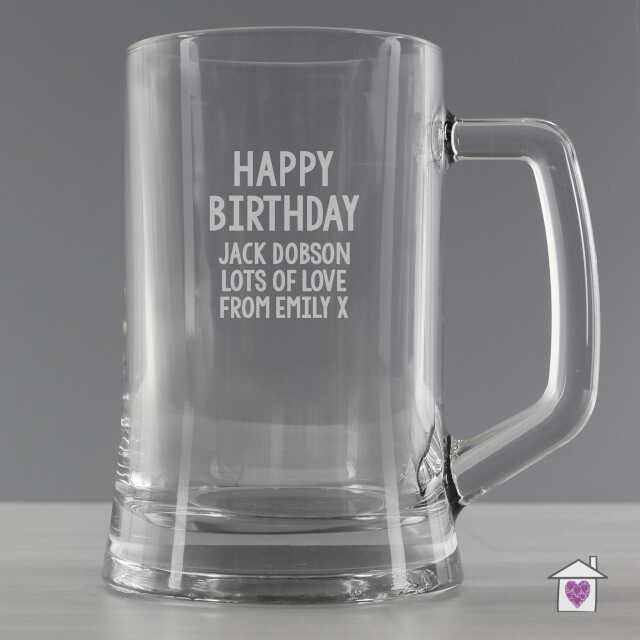 Personalised Free Text Pint Stern Tankard - Image 3