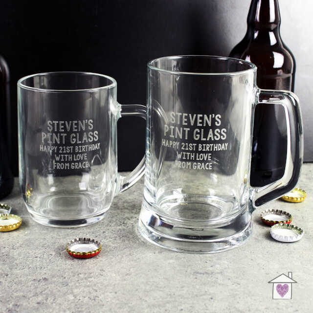 Personalised Free Text Pint Stern Tankard - Image 7