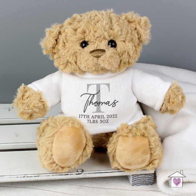 Personalised Initial Teddy Bear - Image 3