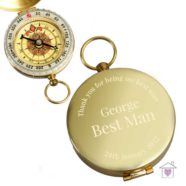Personalised Wedding Compass - Image 2