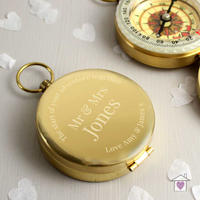 Personalised Wedding Compass - Image 3