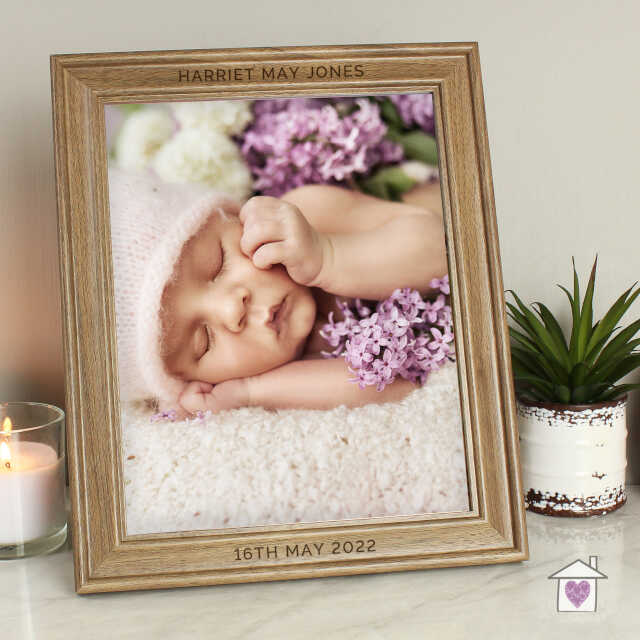 Personalised Free Text 8x10 Wooden Frame - Image 2