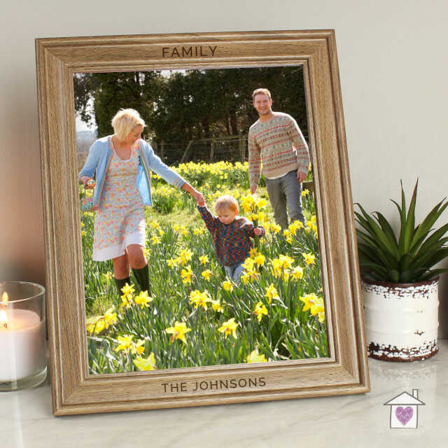 Personalised Free Text 8x10 Wooden Frame - Image 3