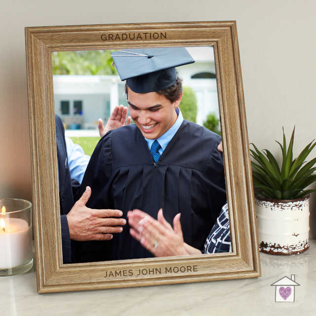 Personalised Free Text 8x10 Wooden Frame - Image 4