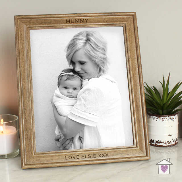 Personalised Free Text 8x10 Wooden Frame - Image 6