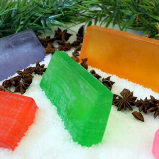 Essential Oil Soap Slice