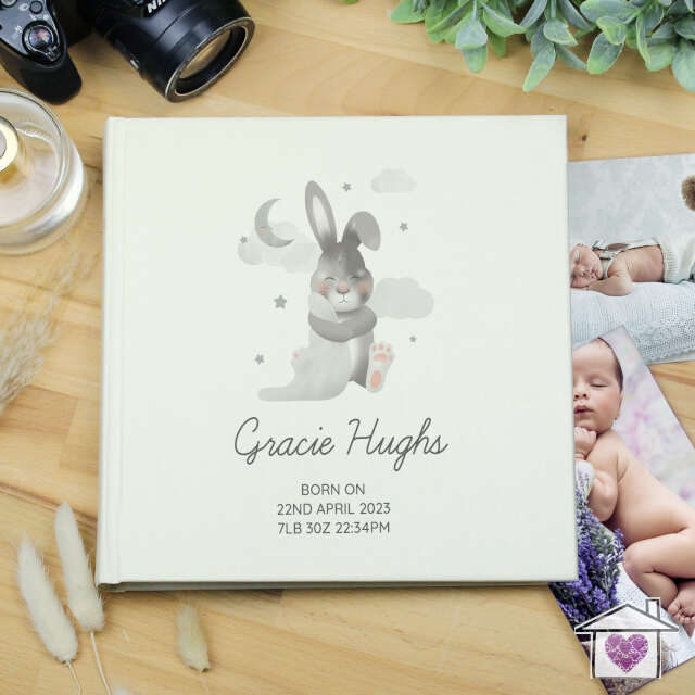 Personalised Baby Bunny Album with Sleeves - Image 7