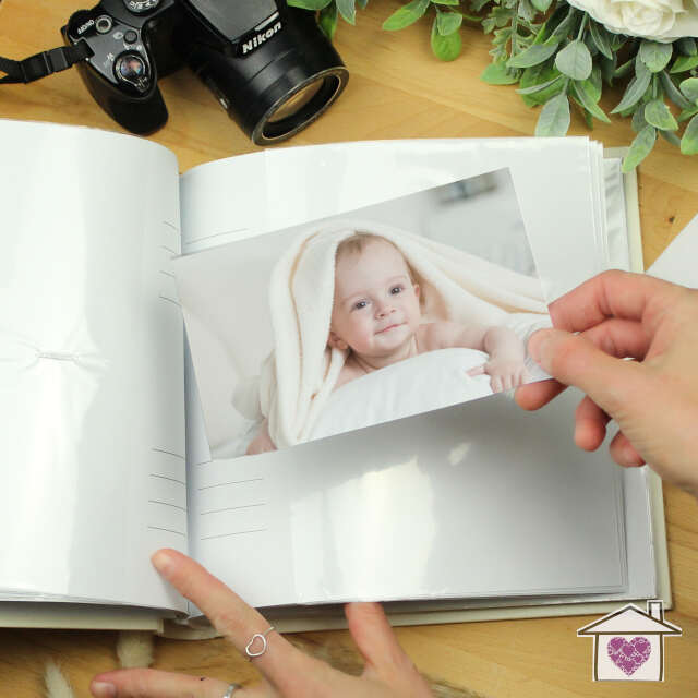Personalised Baby Bunny Album with Sleeves - Image 2